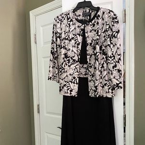 Jessica Howard Dress and Jacket Ensemble Size 18